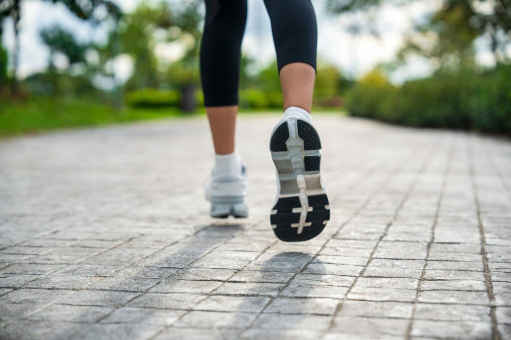 camminata sportiva benefici